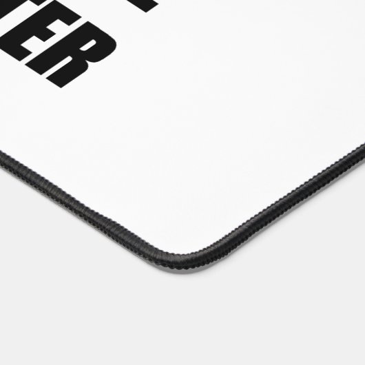 メールや文字を打つはモールスな問題Intl Morseコードユーモア デスクマット (コーナー)