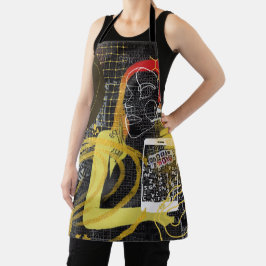 メールや文字を打つフレンド エプロン