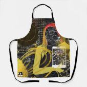 メールや文字を打つフレンド エプロン (正面)