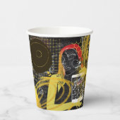 メールや文字を打つフレンド 紙コップ (左)