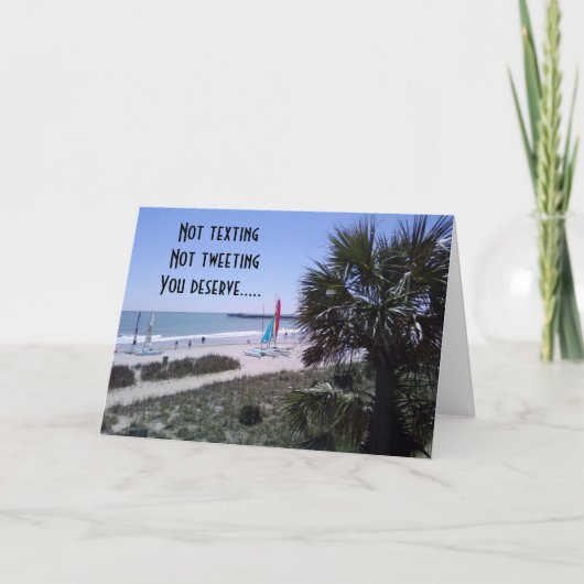 メールや文字を打つ/ツイートオンリー「カード」は動作しない シーズンカード (正面)