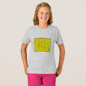 メールや文字を打つTシャツ Tシャツ (正面フル)