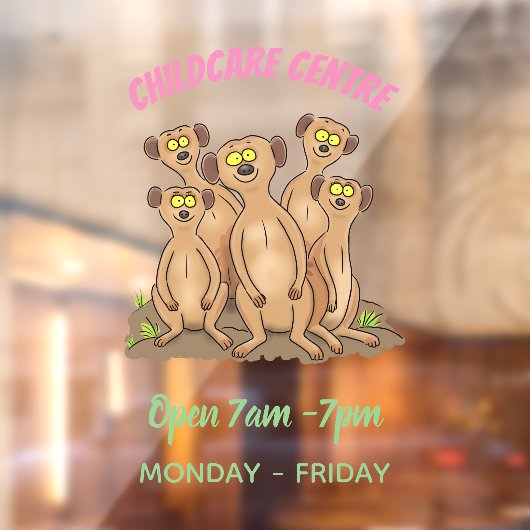 メールカおもしろいット家族漫画イラストレーション ウィンドウサイン (シート2)