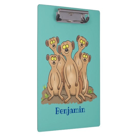 メールカおもしろいット家族漫画イラストレーション クリップボード (右)