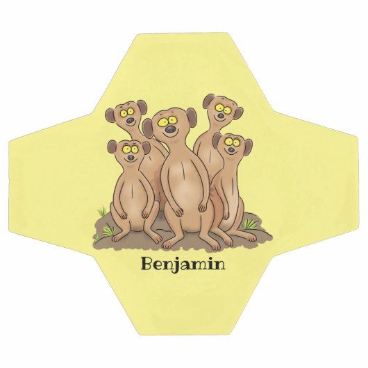 メールカおもしろいット家族漫画イラストレーション サッカーボール (フラット)