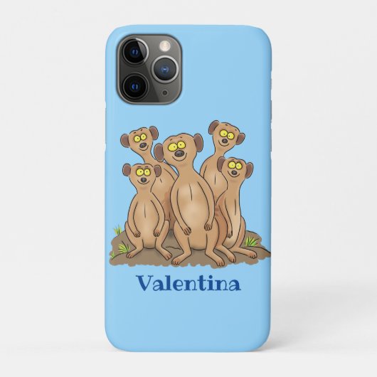 メールカおもしろいット家族漫画イラストレーション Case-Mate iPhoneケース (裏)