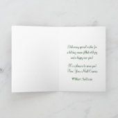 メールキャリアからのメールボックスの季節の挨拶 シーズンカード (内部)