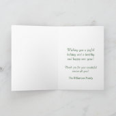 メールキャリアへのメールボックスタイーンの挨拶 シーズンカード (内部)