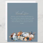 メールキャリア，ありがとう，サイン，ポーチデコル，秋 (正面/裏面)