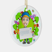 メールキャリア/配送担当者 – SRF セラミックオーナメント (右)