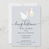 メールストークで散水する長距離シャワー 招待状 (正面)