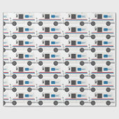 メールトラック ラッピングペーパー (フラット)