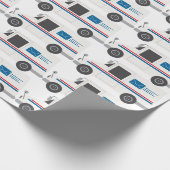 メールトラック ラッピングペーパー (角)