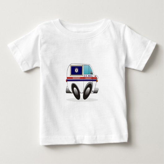 メールトラックKENTUCKY ベビーTシャツ (正面)