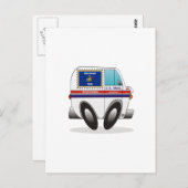 メールトラックWISCONSIN ポストカード (正面/裏面)