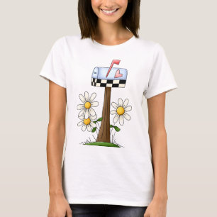 メールボックスとデイジー Tシャツ