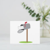 メールボックスとレター ポストカード (スタンド正面)