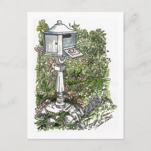 メールボックスのはがき ポストカード (正面)