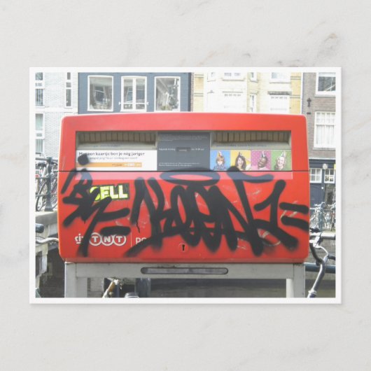 メールボックスのグリーティングカード ポストカード (正面)