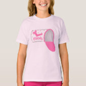 メールボックスのバレンタインの女の子Tシャツ Tシャツ (正面)