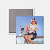 メールボックスのピン留め マグネット (正面/裏面)