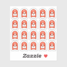 メールボックスのポストオフィスボックスメールエンベローププランナー シール