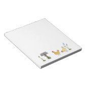 メールボックスのメモ帳 ノートパッド (アングル)