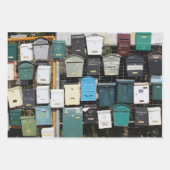 メールボックスの折り返し紙 ラッピングペーパーシート (正面3)