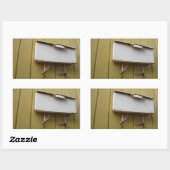 メールボックスステッカー 長方形シール (シート)