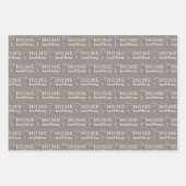 メールボックスパーソナライズされた番号折り返し紙シート ラッピングペーパーシート (正面3)