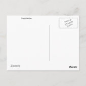 メールボックスフランスの数 ポストカード (裏面)