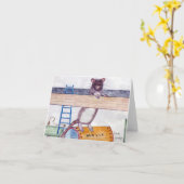 メールボックスメモカード3 カード (黄色い花)