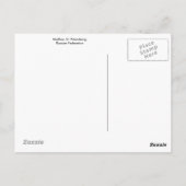 メールボックスロシアの数 ポストカード (裏面)