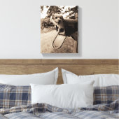 メールボックス内の犬 キャンバスプリント (インサイチュ (寝室))