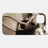 メールボックス内の犬 Case-Mate iPhoneケース (裏面 (横))