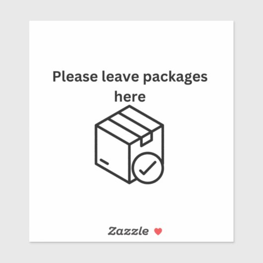 メールボックス小包ステッカー白い背景 シール (シート)