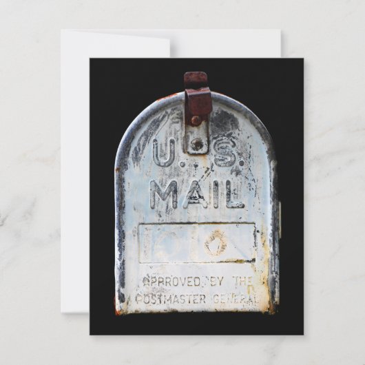 メールボックス素朴 カード (正面)