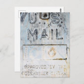 メールボックス素朴 ポストカード (正面/裏面)