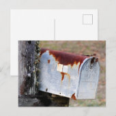 メールボックス素朴 ポストカード (正面/裏面)