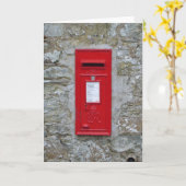 メールボックス カード (黄色い花)