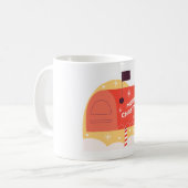 メールボックス コーヒーマグカップ (正面左)