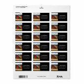 メールポーチバーン ラベル (フルシート)