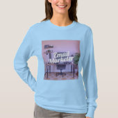 メールマーケターのキャリアTシャツ Tシャツ (正面)