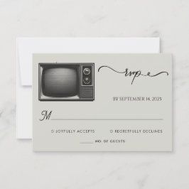 メールヴィンテージ支払い古いレトロ結婚新聞 出欠カード