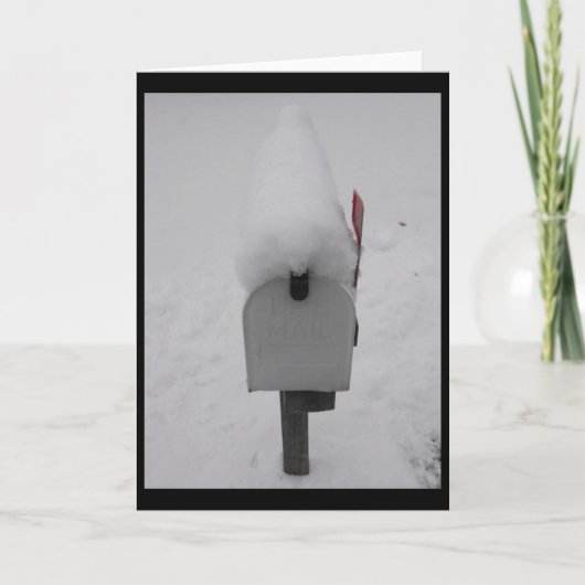 メール呼び出し サンキューカード (正面)