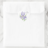 メール実在ステッカー ハートシール (バッグ)