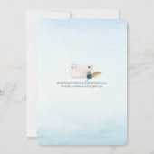 メール得の赤ちゃんシャワー招待状 招待状 (裏面)