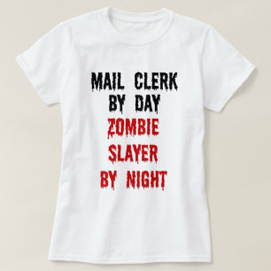 メール書記ゾンビレイヤー Tシャツ