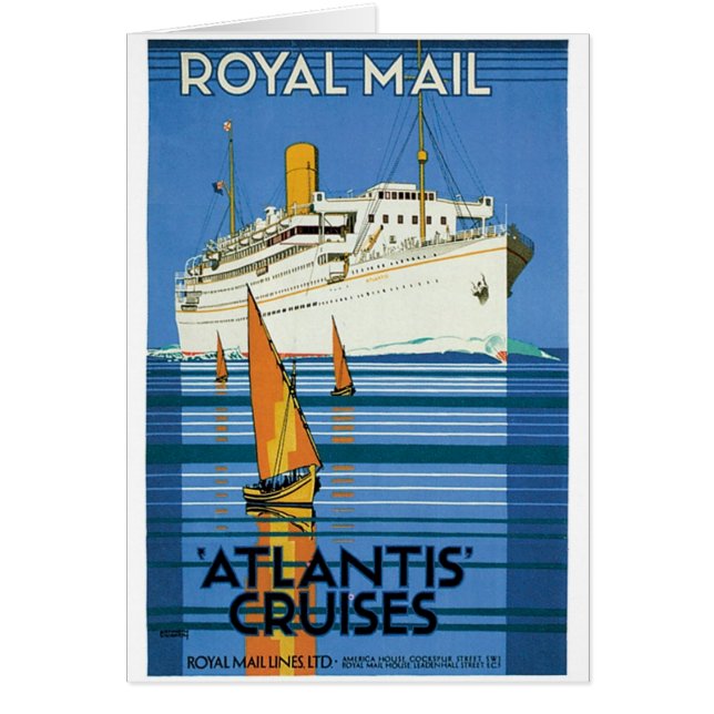 メール王室の「Atlantis Cruises」 (正面)