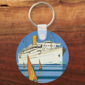 メール王室の「Atlantis Cruises」 キーホルダー (正面)
